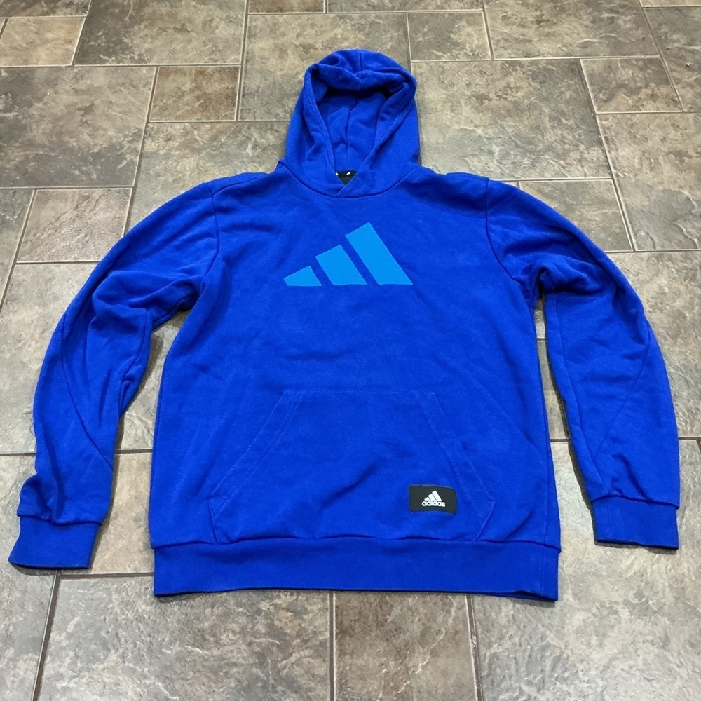 💰Make an offer, bundle and save💰 Adidas Men's Blue Hoodie
